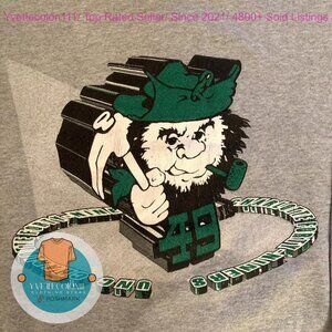 Vtg UNC Charlotte 49ers Neck Pullover Old Spell sweatshirt shirt grey